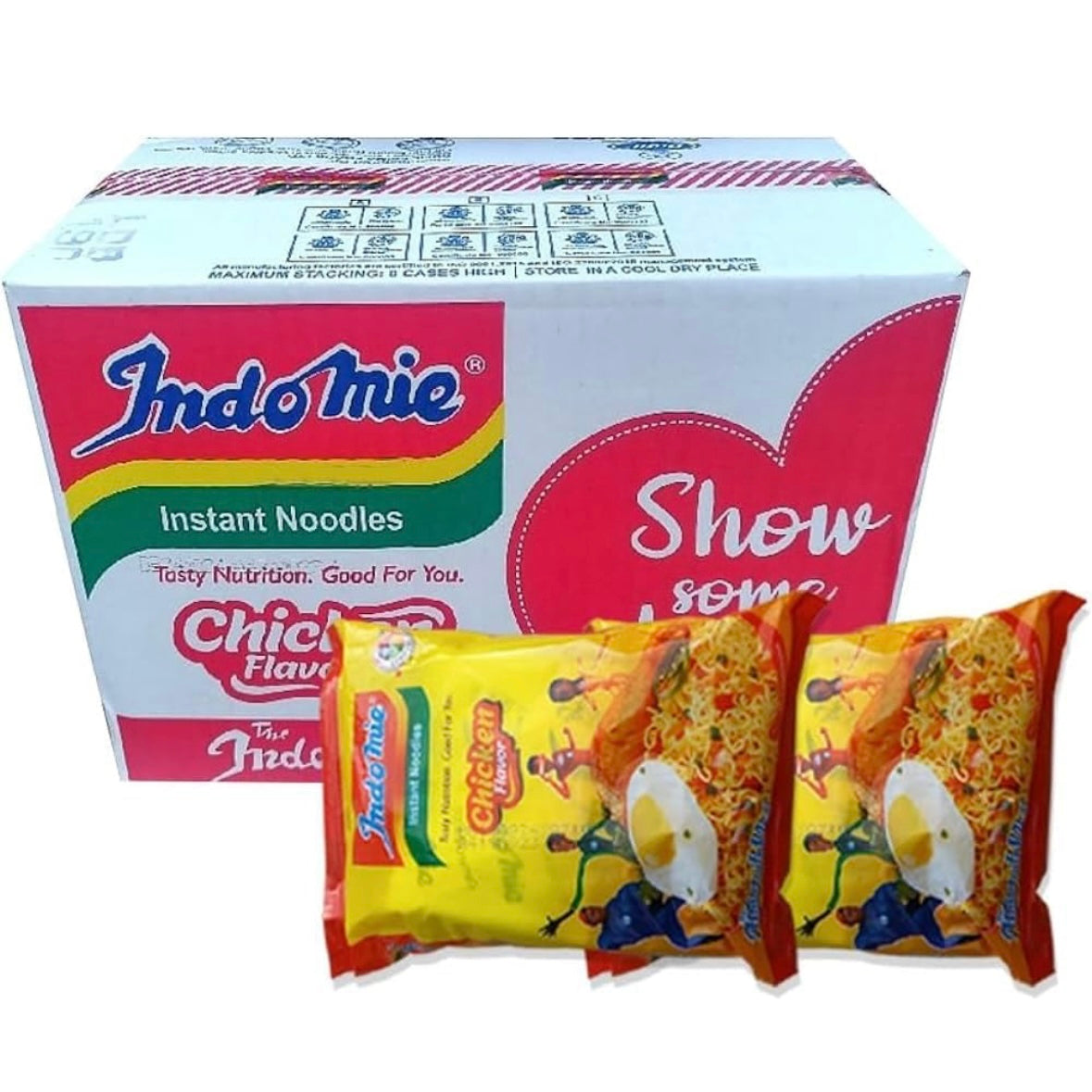 Indomie Chicken Noodles 70g Packs (Box Of 20)