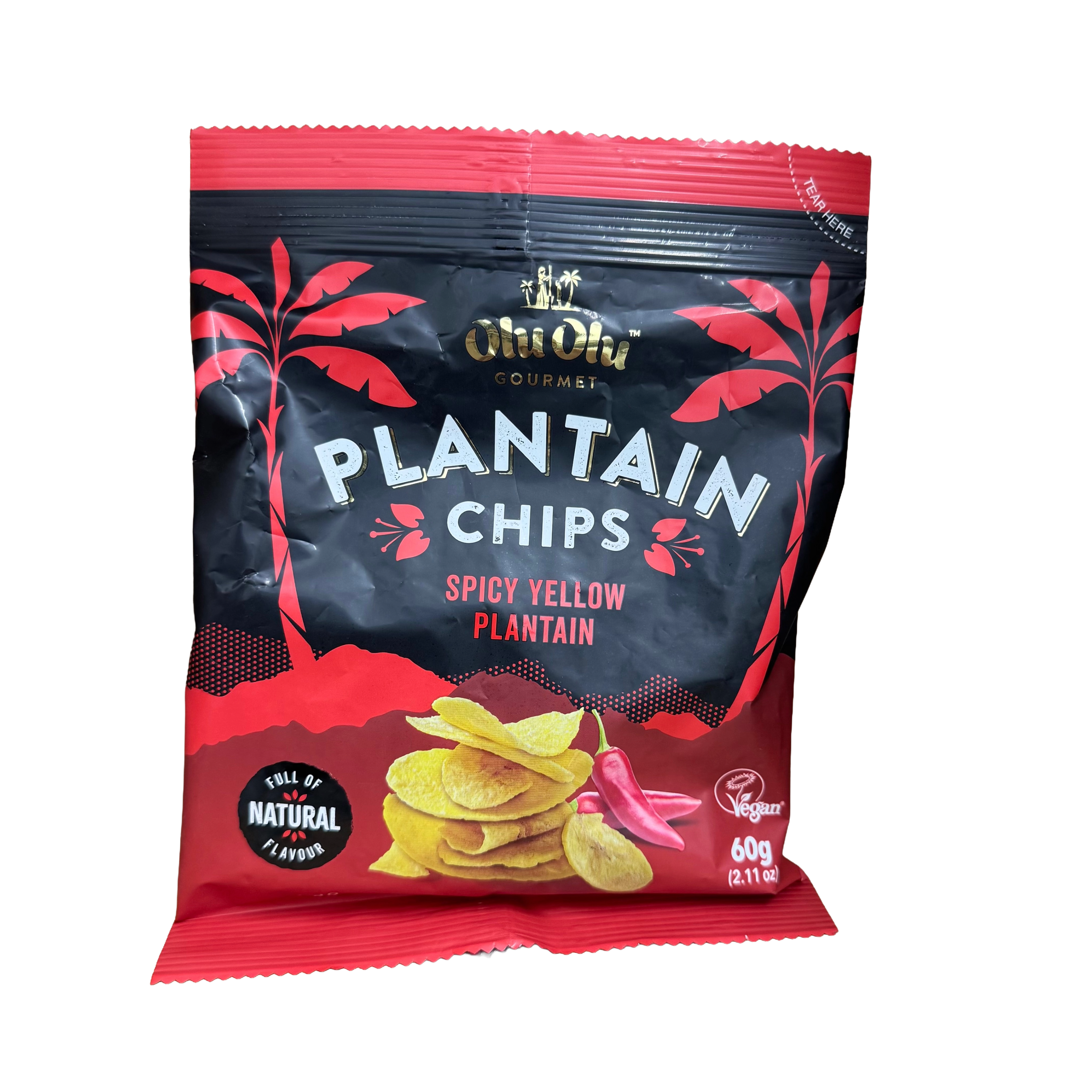 (Olu Olu) Spicy Yellow Plantain Chips