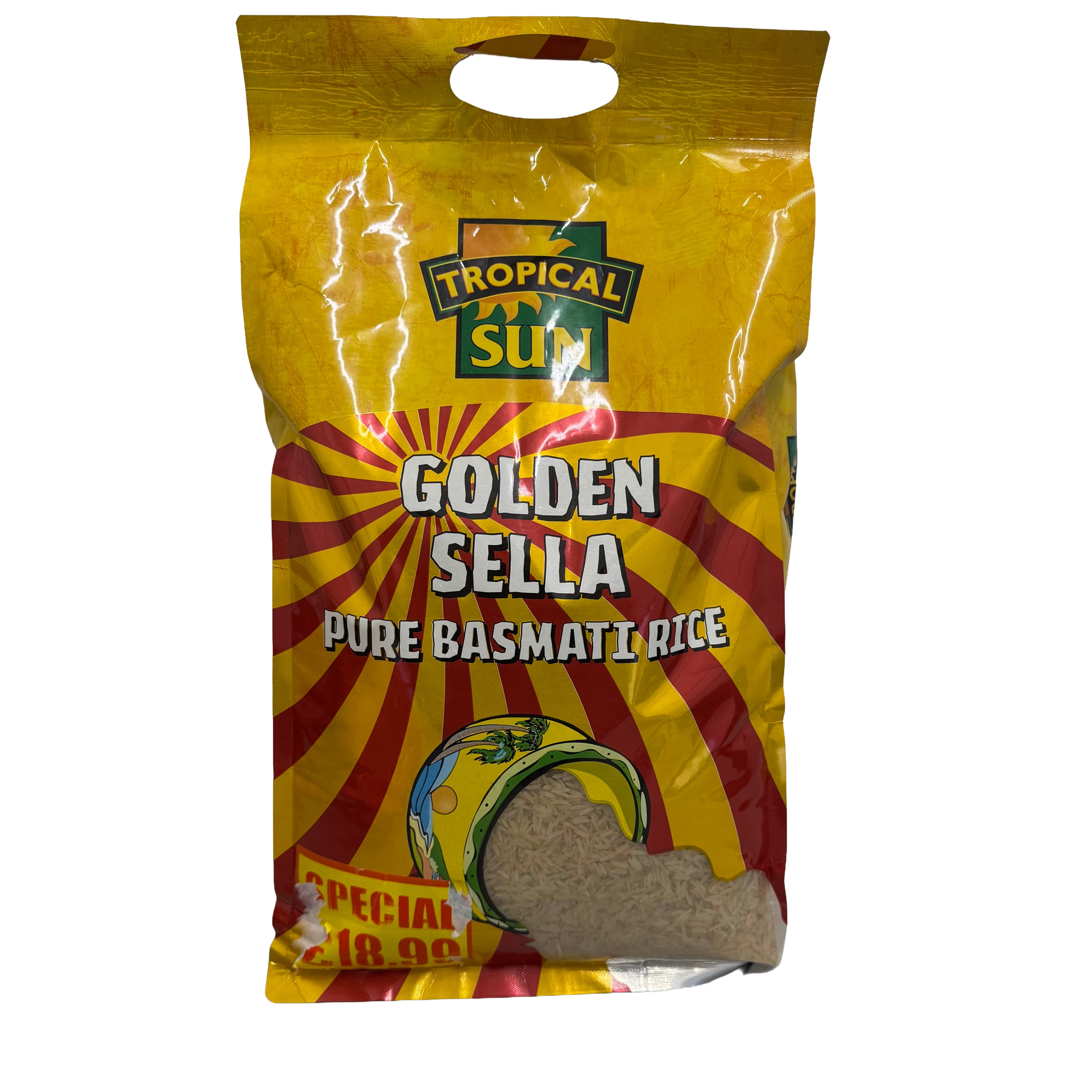 (Tropical Sun) Golden Sella Basmati Rice (10kg)