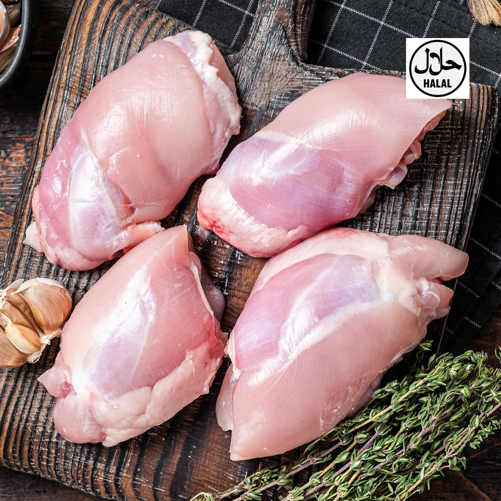 Boneless Chicken Thighs (1kg)