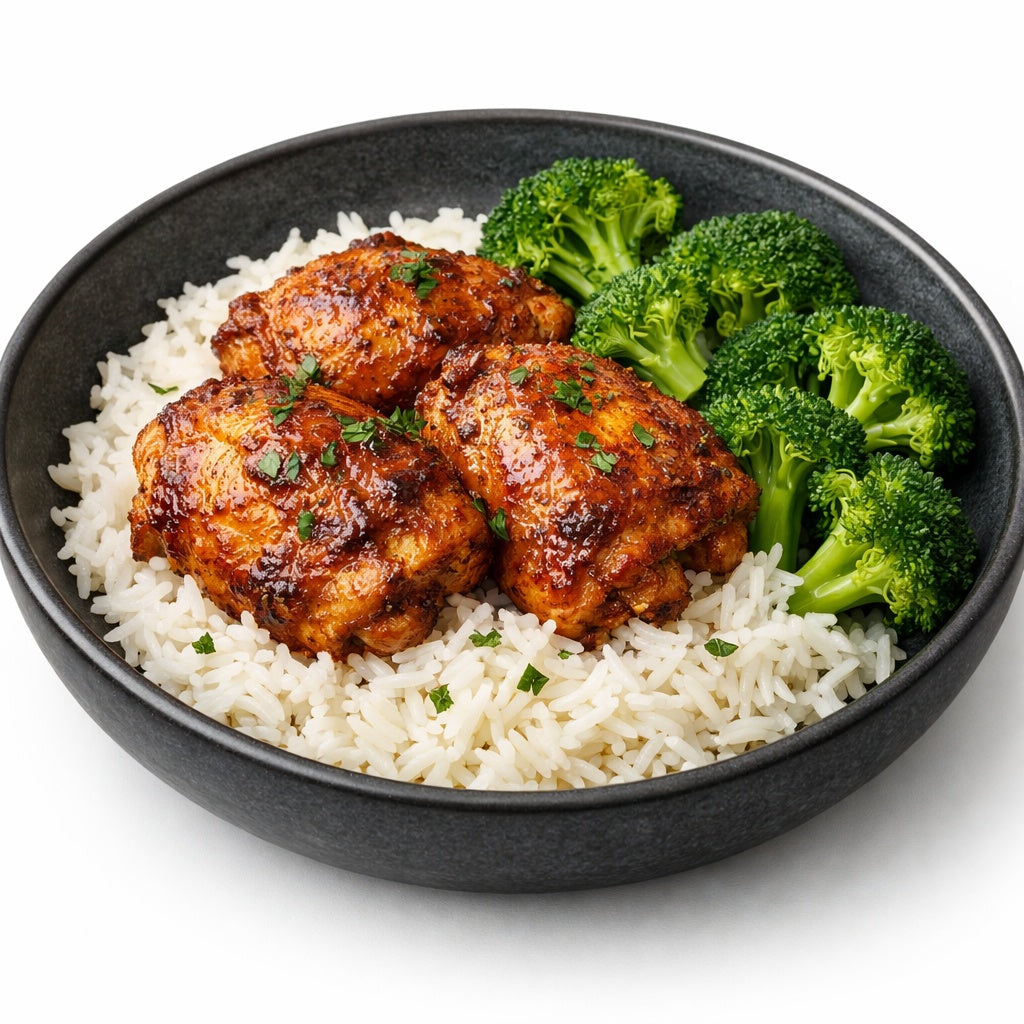 Chicken, Rice & Broccoli Meal Box - FEEDS 4