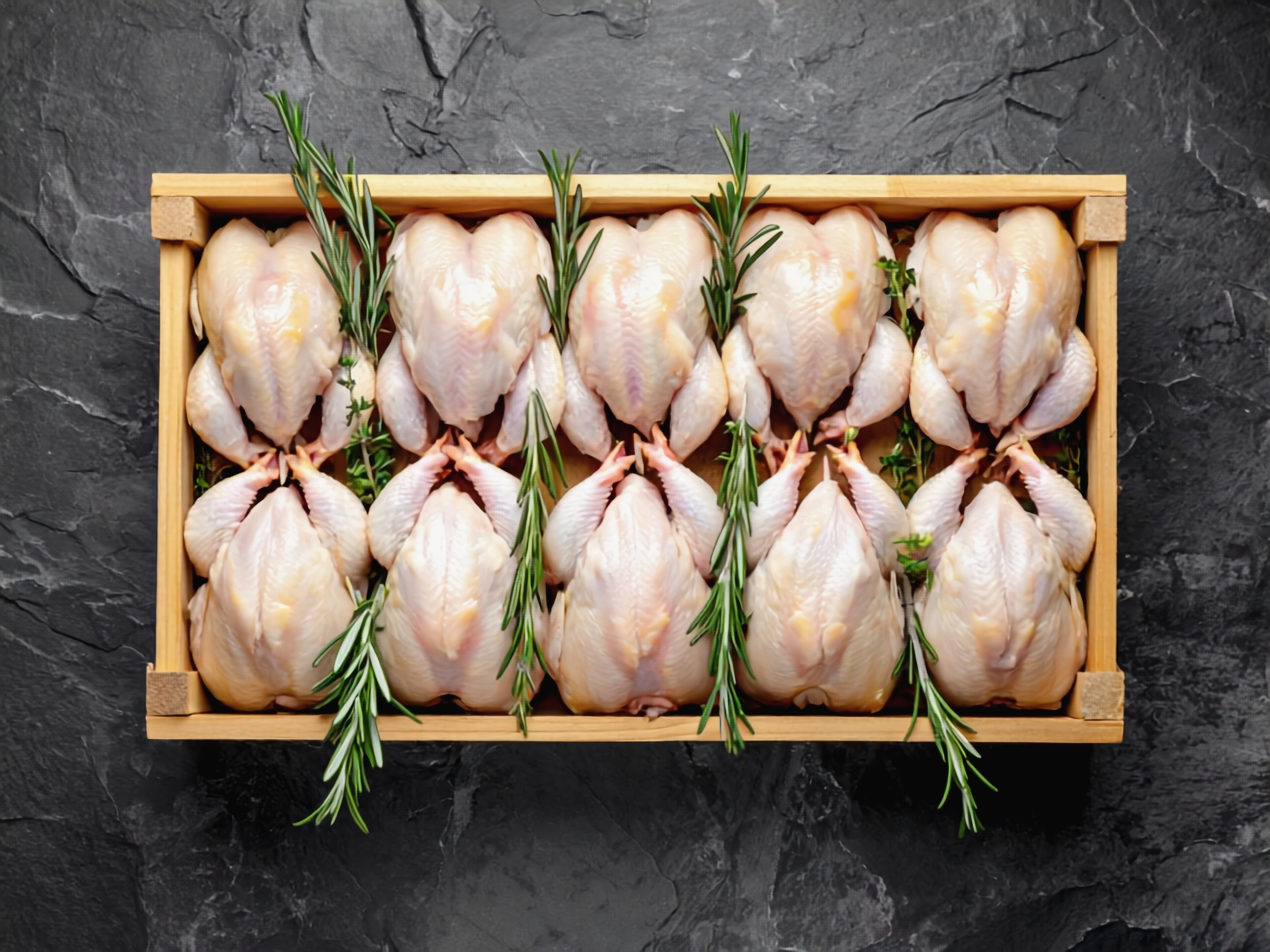 Hard Chicken - 10x Hens