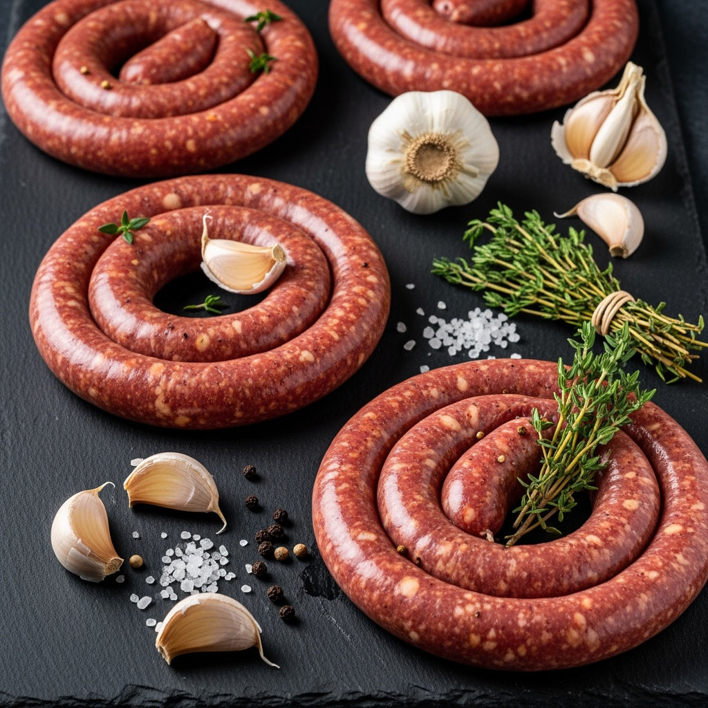 Beef Boerewors (Garlic & Black Pepper) (950g+)