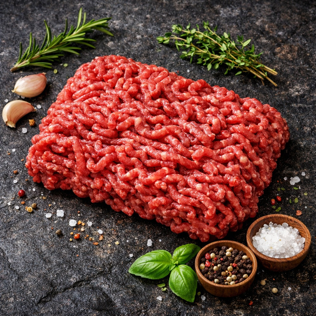 Beef Mince (20% FAT) 950g+
