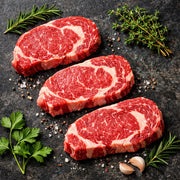 3x Rib-Eye Steaks (8oz)